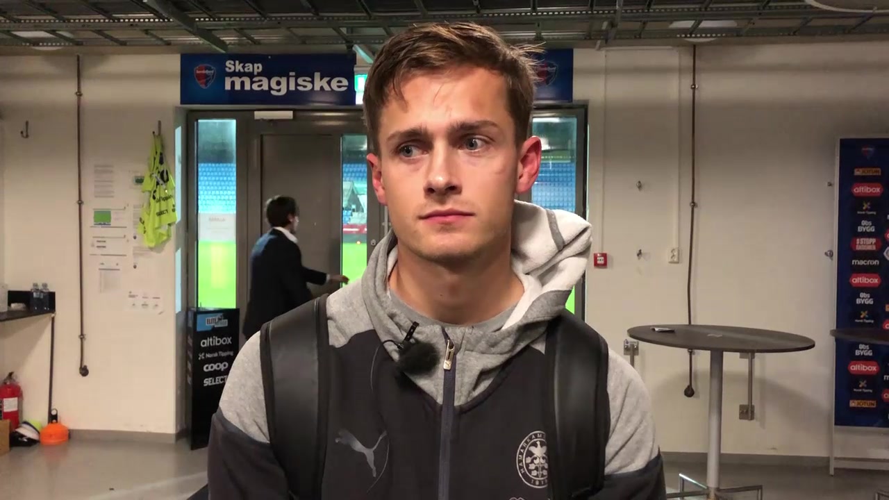 Henrik Udahl etter Sandefjord